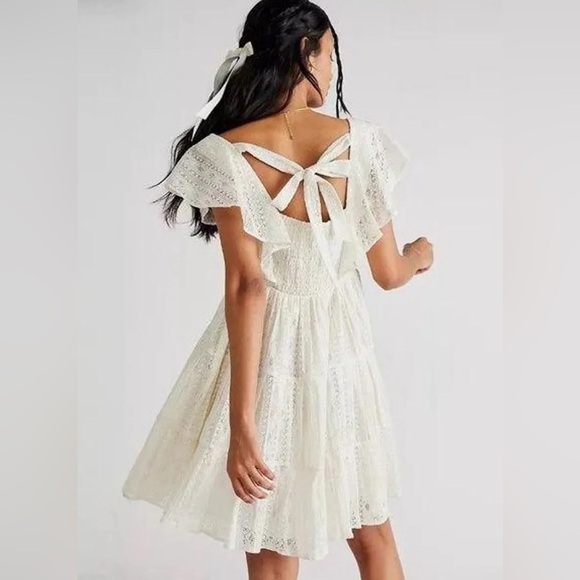Free People Lace Mini Dress - HOST PICK - Picture 9 of 9